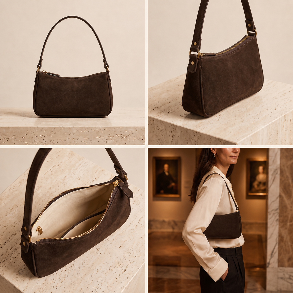 Linea 12 silhouette and material detail