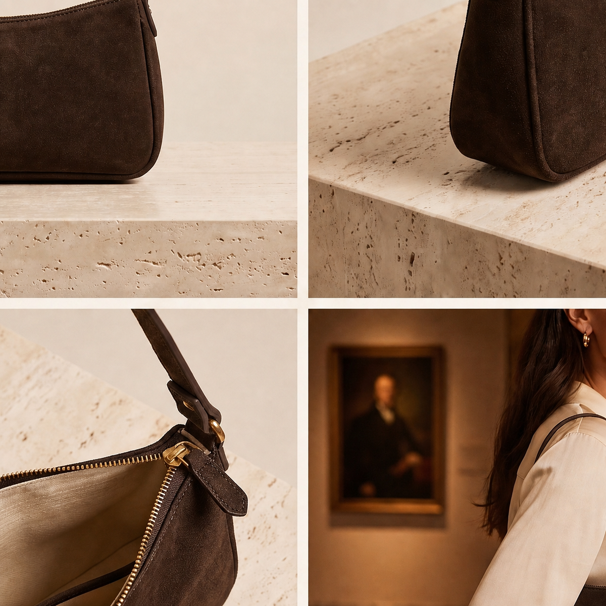 Linea 12 styled with the Novara Row carry suite