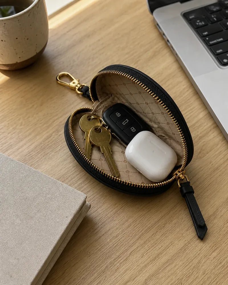 Black Mini Porter · open at a desk