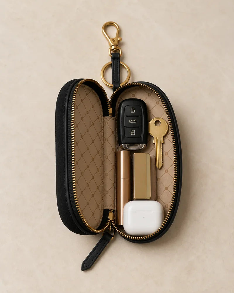 Black Mini Porter · patterned lining