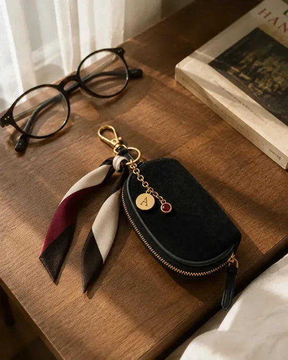 Lifestyle imagery: Styled Black Mini on a bedside table
